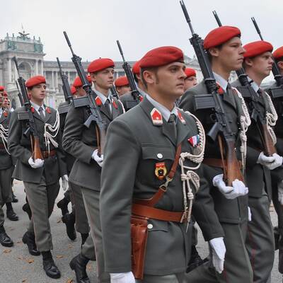 Vorbereitungen für Bundesheer-Schau
