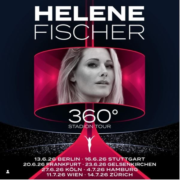 Jetzt fix: Helene Fischer am 11. Juli 2026 in Wien