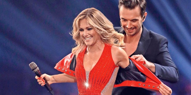 Helene Fischers sexy Strip-Show