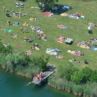 1 Million stürmte die Bäder