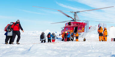 Antarktis-Schiff: Alle Passagiere gerettet