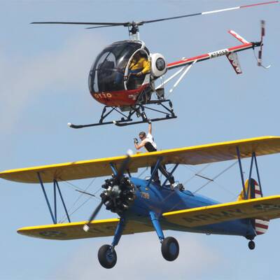 Stuntman stürzt 200 Meter in den Tod