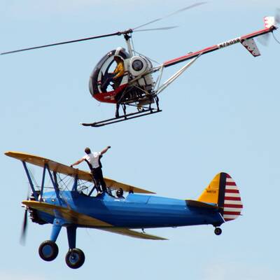 Stuntman stürzt 200 Meter in den Tod