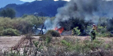 Hubschrauber-Absturz