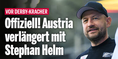Offiziell! Austria verlängert Stephan Helm