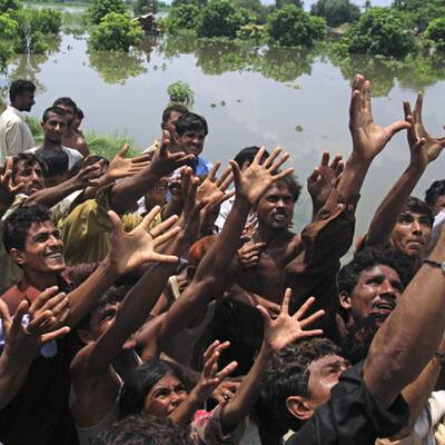 Flutkatastrophe in Pakistan