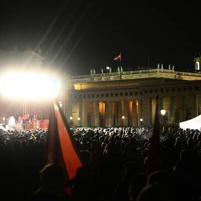 Proteste gegen Akademikerball in Wien 
