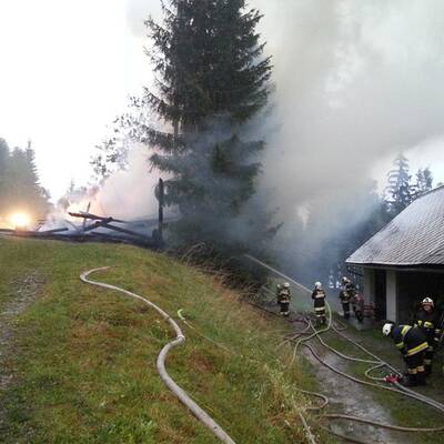 Schwere Gewitter über Österreich 