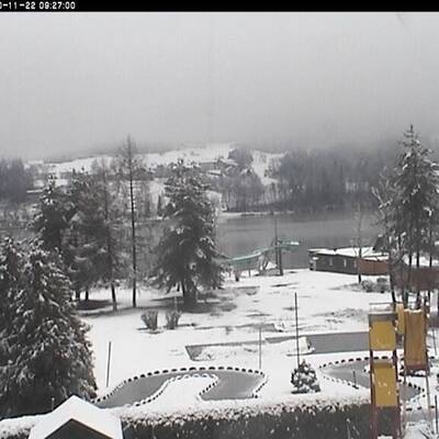 Wintereinbruch in Österreich