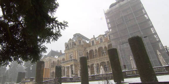 Geld fehlt: Hermesvilla-Sanierung auf Eis