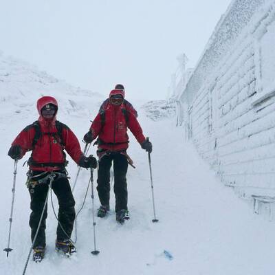 Bergrettung am Großglockner
