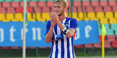 Schuss auf Hertha-Bus in Bielefeld