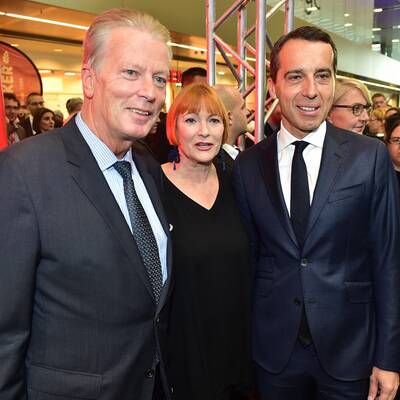 Eröffnung des Wiener Hauptbahnhofs 