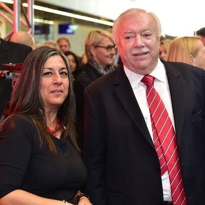 Eröffnung des Wiener Hauptbahnhofs 