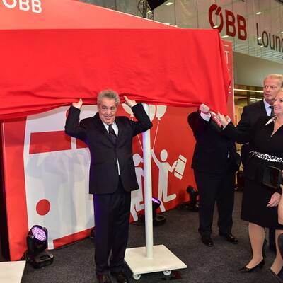 Eröffnung des Wiener Hauptbahnhofs 