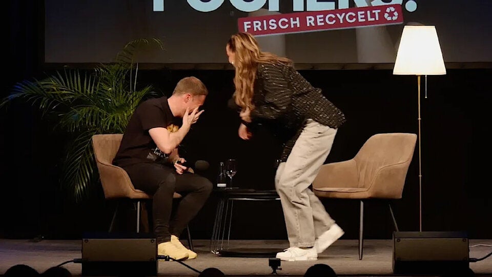 Tränen auf der Bühne: Oliver Pocher total emotional