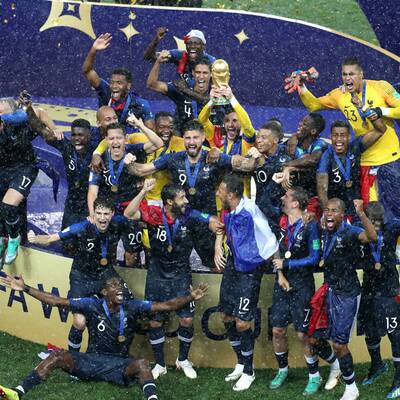 So jubelt Frankreich über WM-Titel