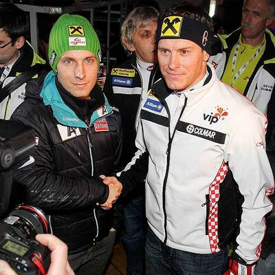 Aussprache: Marcel Hirscher und Ivica Kostelic wieder versöhnt