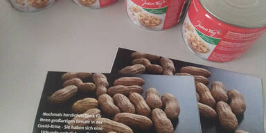 M&uuml;sliriegel und Erdn&uuml;sse f&uuml;r die Helden der Krise