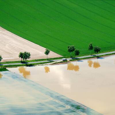 Deutschland versinkt im Hochwasser