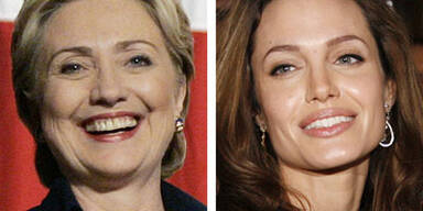Obama ist mit Brad verwandt, Clinton mit Angelina
