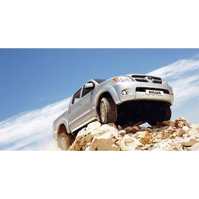 Extrem-Offroader Toyota Hilux im Test