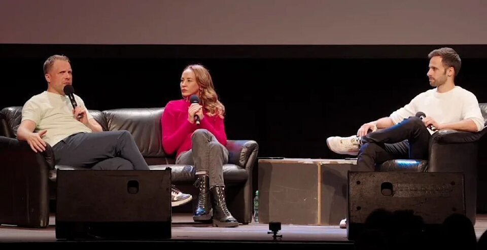 Oliver Pocher, Sandy Meyer-Wölden und Amiras Bruder Hima