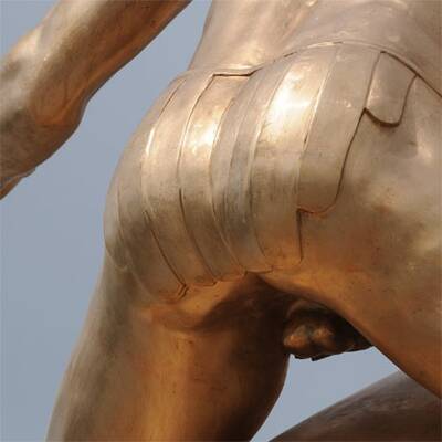 Grenzstreit um nackten Hintern