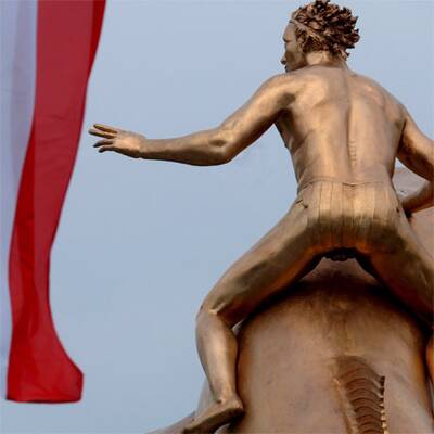 Grenzstreit um nackten Hintern