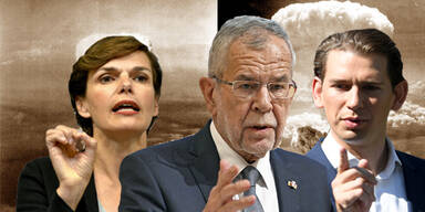 Van der Bellen, Kurz und Rendi-Wagner f&uuml;r atomwaffenfreie Welt