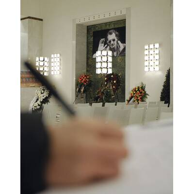 Aufbahrung: Abschied von Ludwig Hirsch  