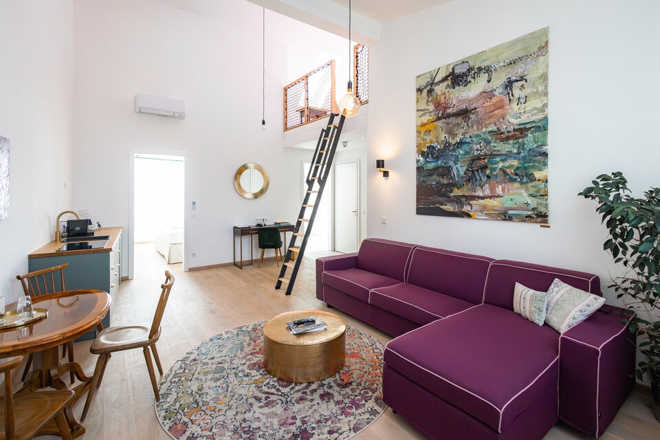 Golden Loft: Ein Refugium im Dachgeschoß