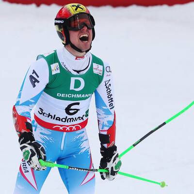 So jubelt Hirscher über RTL-Silber