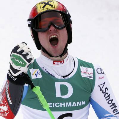 So jubelt Hirscher über RTL-Silber