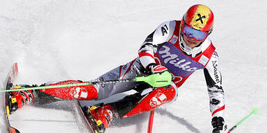 So gibt Hirscher im Training Gas