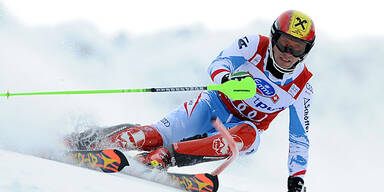 Hirscher im letzten Slalom auf Rang 2