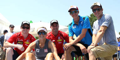 Marcel wie ein Popstar gefeiert