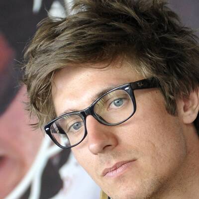 Marcel Hirscher stellt sich der Presse