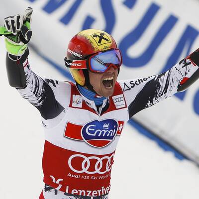 Hirschers Jubel über Weltcup-Triumph
