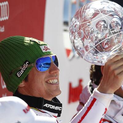 Große Kristallkugel für Hirscher