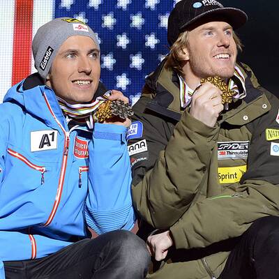 Hirscher erhält Silbermedaille