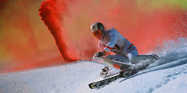 Hirschers buntes Slalom-Feuerwerk