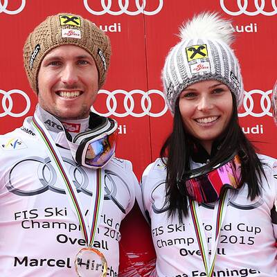 Hirscher & Fenninger feiern Weltcup-Triumph