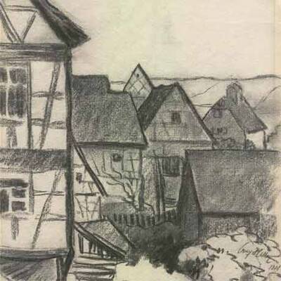 Hitler malte nackten Männerhintern