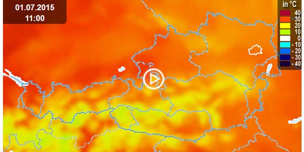 Die Hitzewelle rollt an