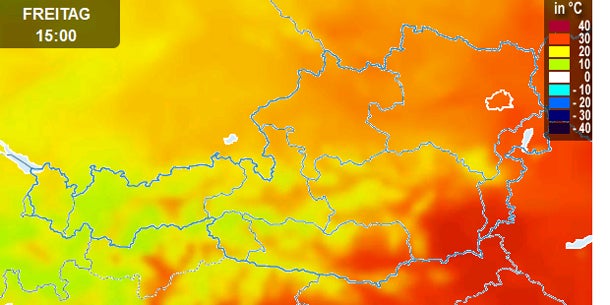 Nach Hitze folgen Regenschauer