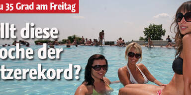 Fällt diese Woche der Hitzerekord?