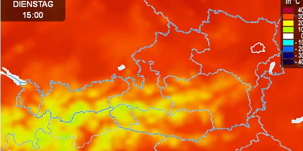 So schwitzt Österreich bei Sahara-Hitze