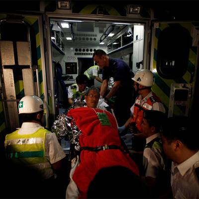 Schiffsunglück in Hongkong 