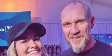 Gabi Hiller und Hermann Maier